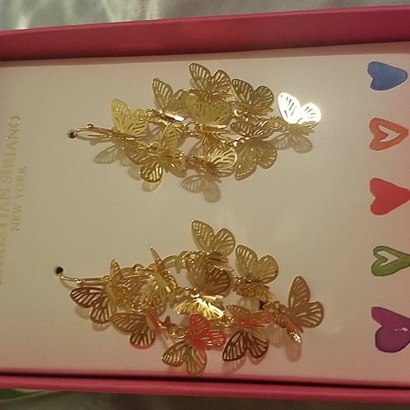 Christian Siriano butterfly cluster dangle - Picture 1 of 2
